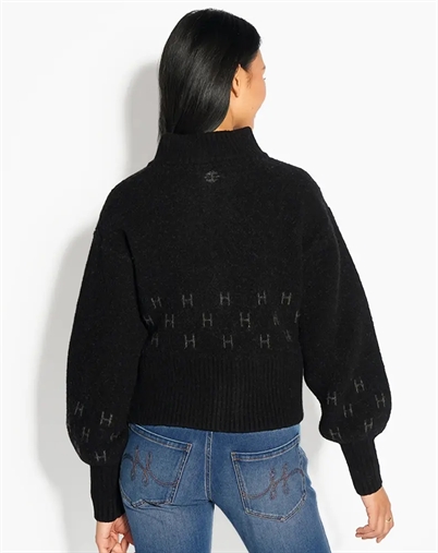 Hést - Märtha Short Strik — Jet Black